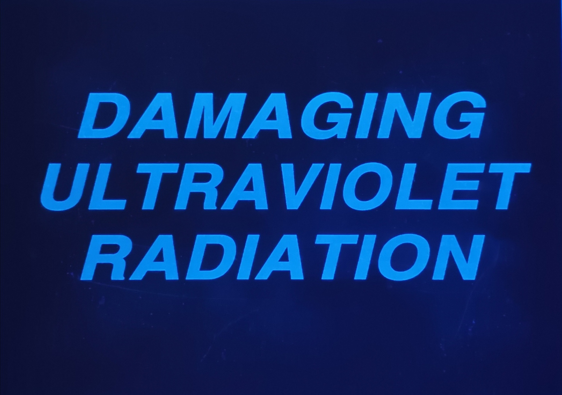 UV Demonstration Card